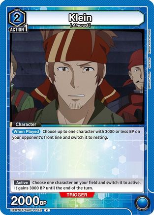 Image of Klein (042) (UE07BT/SAO-1-042) - UE07BT Sword Art Online