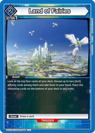 Image of Land of Fairies (UE07BT/SAO-1-066) - UE07BT Sword Art Online