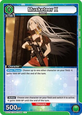 Image of Musketeer X (UE07BT/SAO-1-094) - UE07BT Sword Art Online