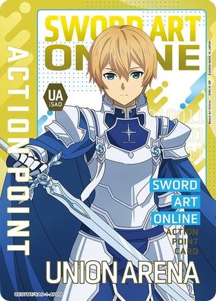 Image of Action Point Card (AP09) (UE07BT/SAO-1-AP09) - UE07BT Sword Art Online Foil