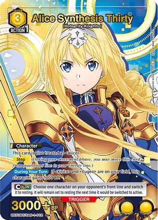 Image of Alice Synthesis Thirty (012) (R*) (UE07BT/SAO-1-012) - UE07BT Sword Art Online Foil