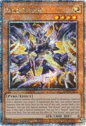 Image of Star Ryzeal (Quarter Century Secret Rare) (ALIN-EN022) - Alliance Insight 1st Edition