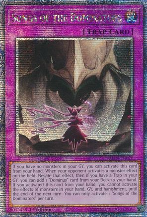 Image of Songs of the Dominators (Quarter Century Secret Rare) (ALIN-EN078) - Alliance Insight 1st Edition
