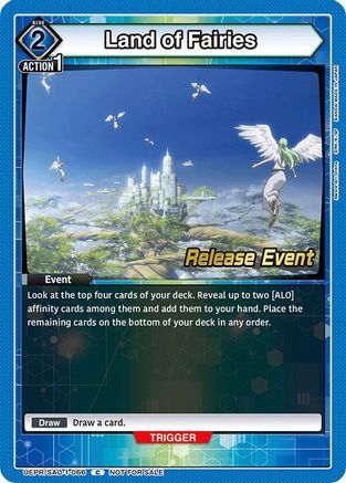 Image of Land of Fairies (UEPR/SAO-1-066) - UE07BT Sword Art Online Release Event Cards
