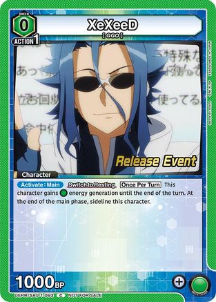 Image of XeXeeD (UEPR/SAO-1-093) - UE07BT Sword Art Online Release Event Cards