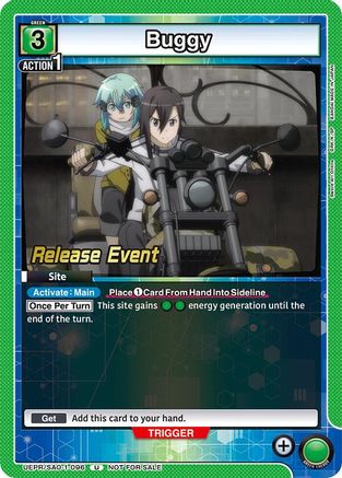 Image of Buggy (UEPR/SAO-1-096) - UE07BT Sword Art Online Release Event Cards