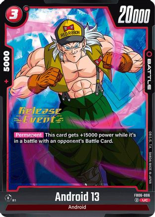 Image of Android 13 (FB06-006) - Rivals Clash Release Event Cards