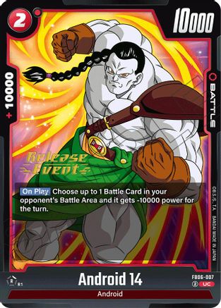 Image of Android 14 (FB06-007) - Rivals Clash Release Event Cards