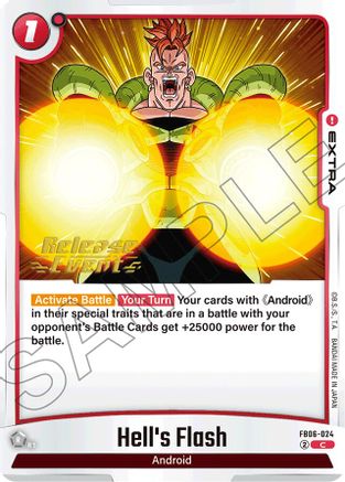 Image of Hell's Flash (FB06-024) - Rivals Clash Release Event Cards