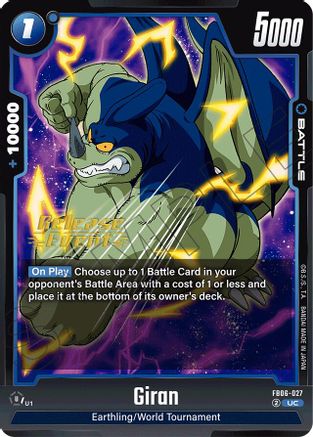 Image of Giran (FB06-027) - Rivals Clash Release Event Cards