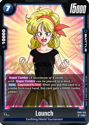 Image of Launch (FB06-038) - Rivals Clash Release Event Cards