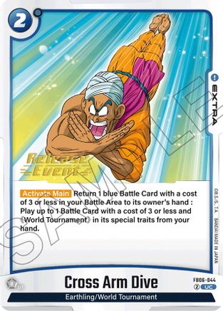 Image of Cross Arm Dive (FB06-044) - Rivals Clash Release Event Cards