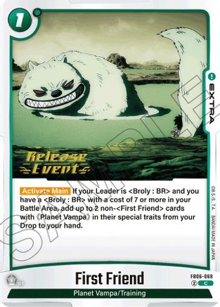 Image of First Friend (FB06-069) - Rivals Clash Release Event Cards