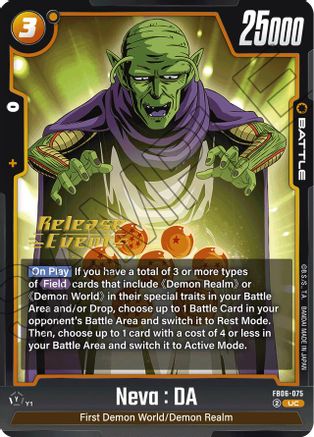 Image of Neva : DA (FB06-075) - Rivals Clash Release Event Cards