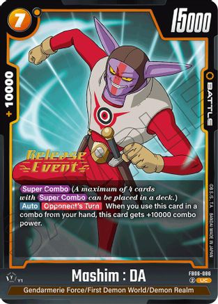 Image of Mashim : DA (FB06-086) - Rivals Clash Release Event Cards
