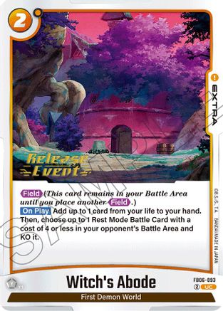 Image of Witch's Abode (FB06-093) - Rivals Clash Release Event Cards