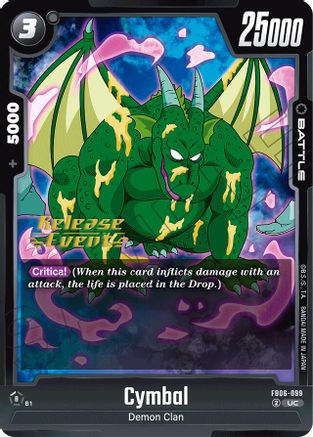 Image of Cymbal - FB06-099 (FB06-099) - Rivals Clash Release Event Cards