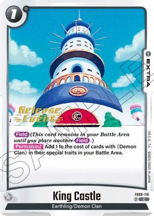 Image of King Castle (FB06-116) - Rivals Clash Release Event Cards