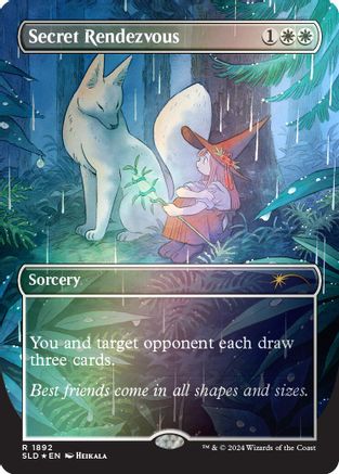 Image of Secret Rendezvous (Rainbow Foil) (SLD-1892) - Secret Lair Drop Series Foil