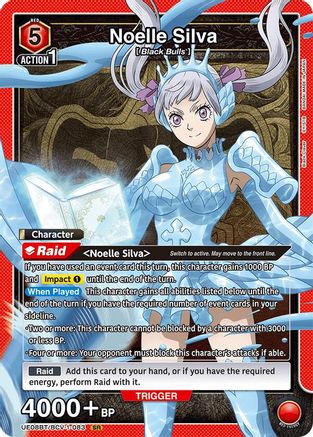 Image of Noelle Silva (083) (UE08BT/BCV-1-083) - UE08BT Black Clover Foil