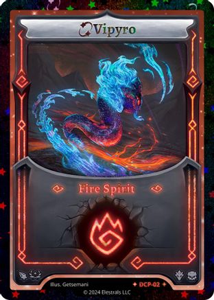 Image of Vipyro (Stellar) (DCP-02) - Divine Champions Firestorm Promos Reverse Holo