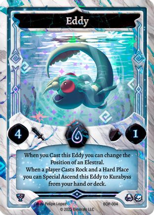 Image of Eddy (EOP-004) - Elestrals Premier Packs Holo