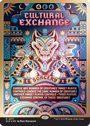 Image of Cultural Exchange (Rainbow Foil) (SLD-2071) - Secret Lair Drop Series Foil