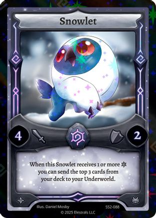 Image of Snowlet (Reverse Holo) (SS2-088) - Shattered Stars Chapter 2 SS2 Reverse Holo