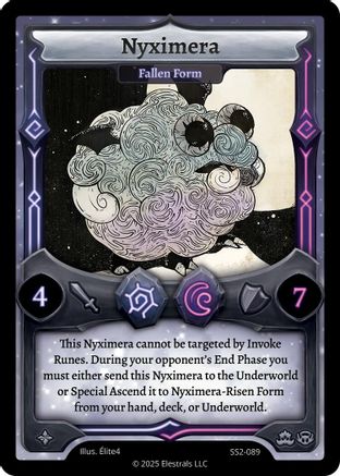 Image of Nyximera - Fallen Form (SS2-089) - Shattered Stars Chapter 2 SS2
