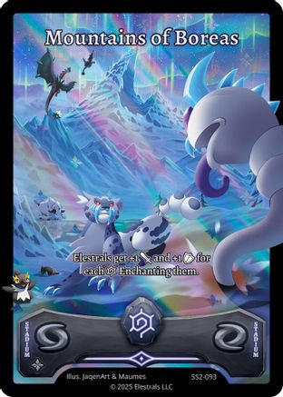 Image of Mountains of Boreas (SS2-093) - Shattered Stars Chapter 2 SS2 Holo
