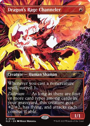 Image of Dragon's Rage Channeler (2048) (SLD-2048) - Secret Lair Drop Series