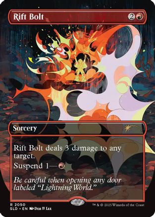 Image of Rift Bolt (2050) (SLD-2050) - Secret Lair Drop Series