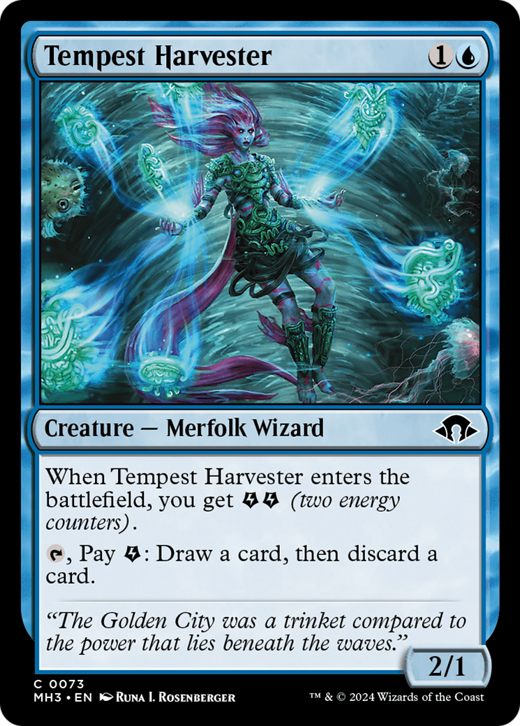 Image of Tempest Harvester (MH3-073) - Modern Horizons 3 Foil