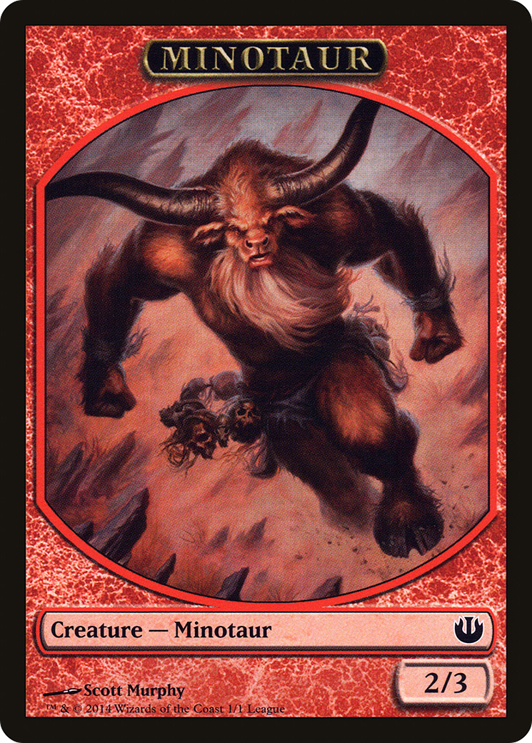 Image of Minotaur Token (LEP-001) - League Tokens 2014