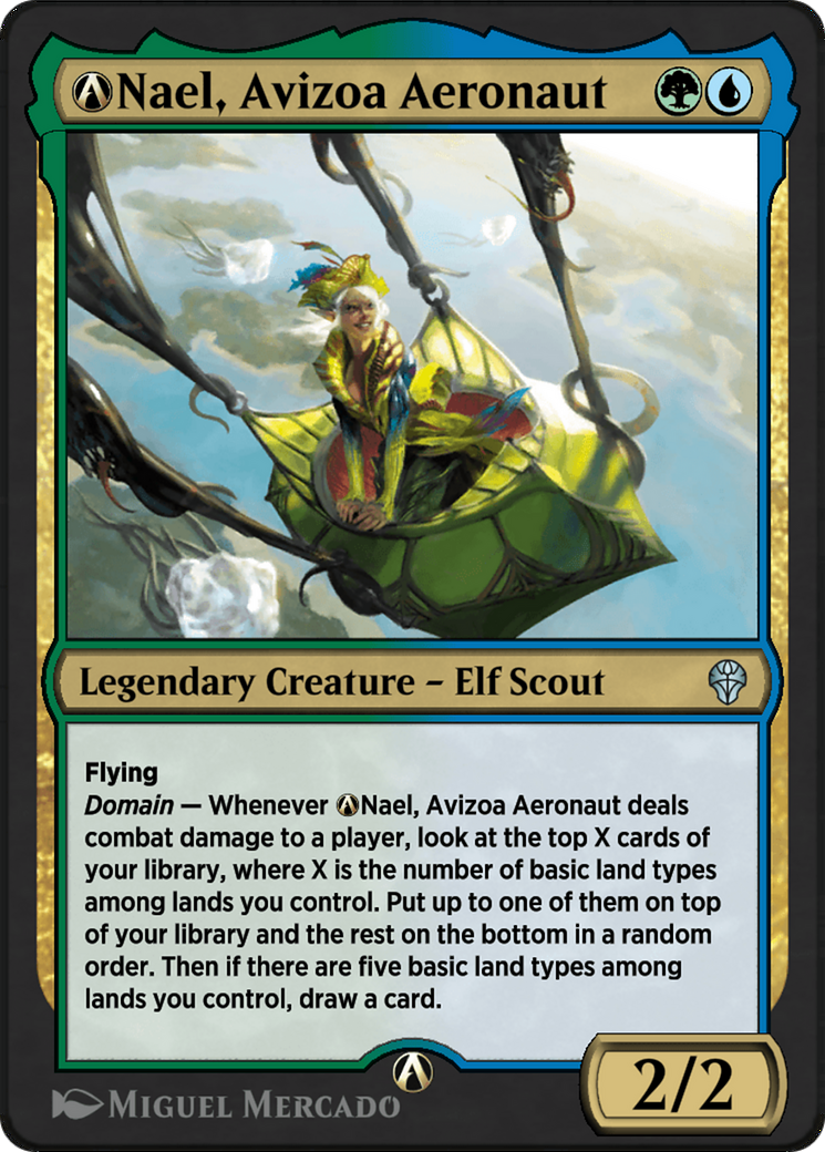 Image of A-Nael, Avizoa Aeronaut (DMU-A-207) - Dominaria United