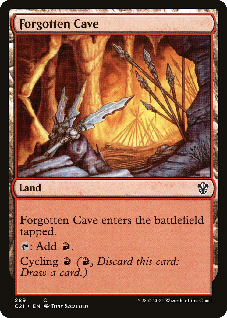 Image of Forgotten Cave (C21-289) - Commander 2021