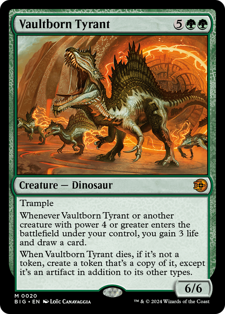 Image of Vaultborn Tyrant (BIG-020) - The Big Score Foil