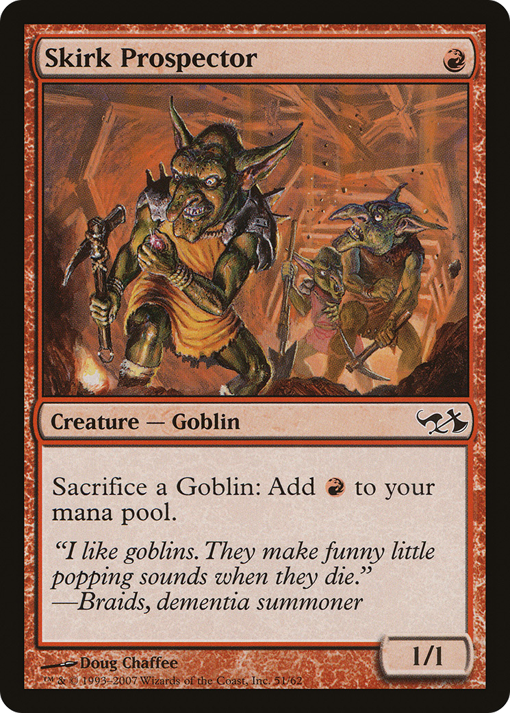 Image of Skirk Prospector (EVG-051) - Duel Decks: Elves vs. Goblins