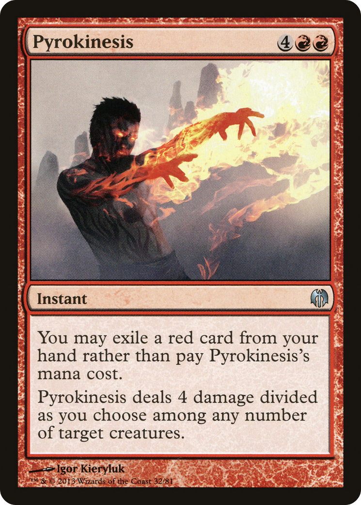 Image of Pyrokinesis (DDL-032) - Duel Decks: Heroes vs. Monsters