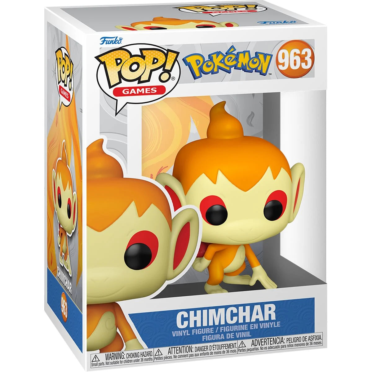 Image of Pokemon Chimchar Funko Pop! Vinyl Figure #963