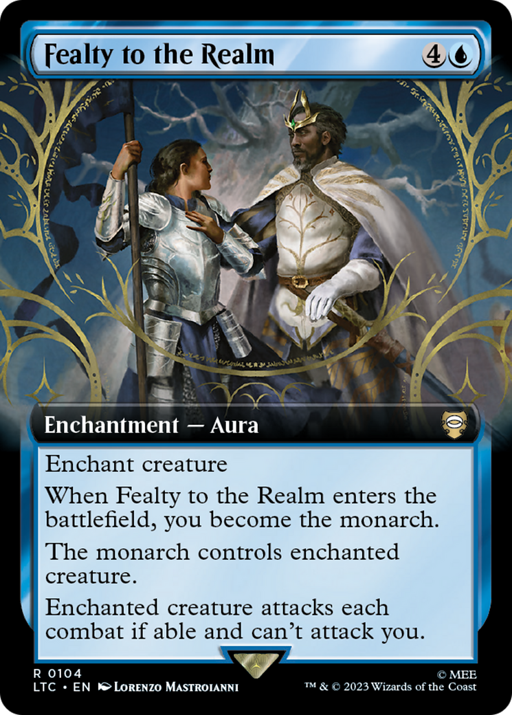 Image of Fealty to the Realm (Extended Art) (LTC-104) - Tales of Middle-earth Commander: (Extended Art)