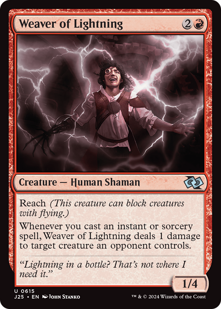 Image of Weaver of Lightning (J25-615) - Foundations Jumpstart
