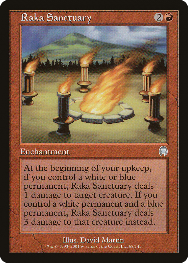 Image of Raka Sanctuary (APC-067) - Apocalypse Foil