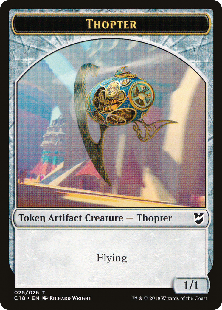 Image of Thopter (TC18-025) - Commander 2018 Tokens