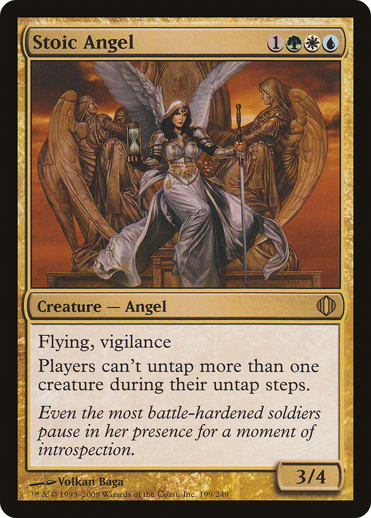 Image of Stoic Angel (ALA-199) - Shards of Alara
