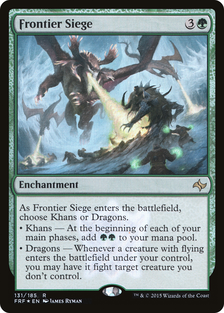 Image of Frontier Siege (FRF-131★) - Fate Reforged Foil
