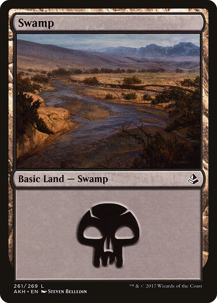 Image of Swamp (261) (AKH-261) - Amonkhet