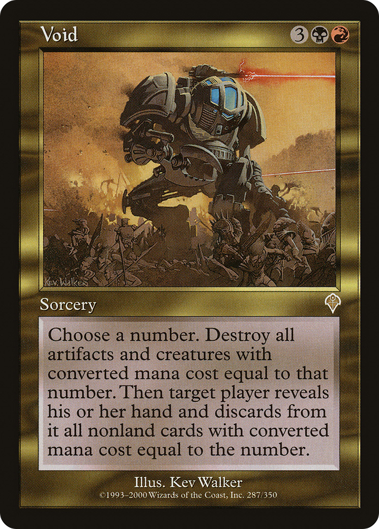 Image of Void (INV-287) - Invasion Foil