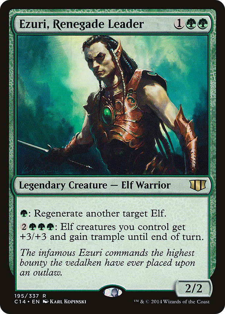 Image of Ezuri, Renegade Leader (C14-195) - Commander 2014