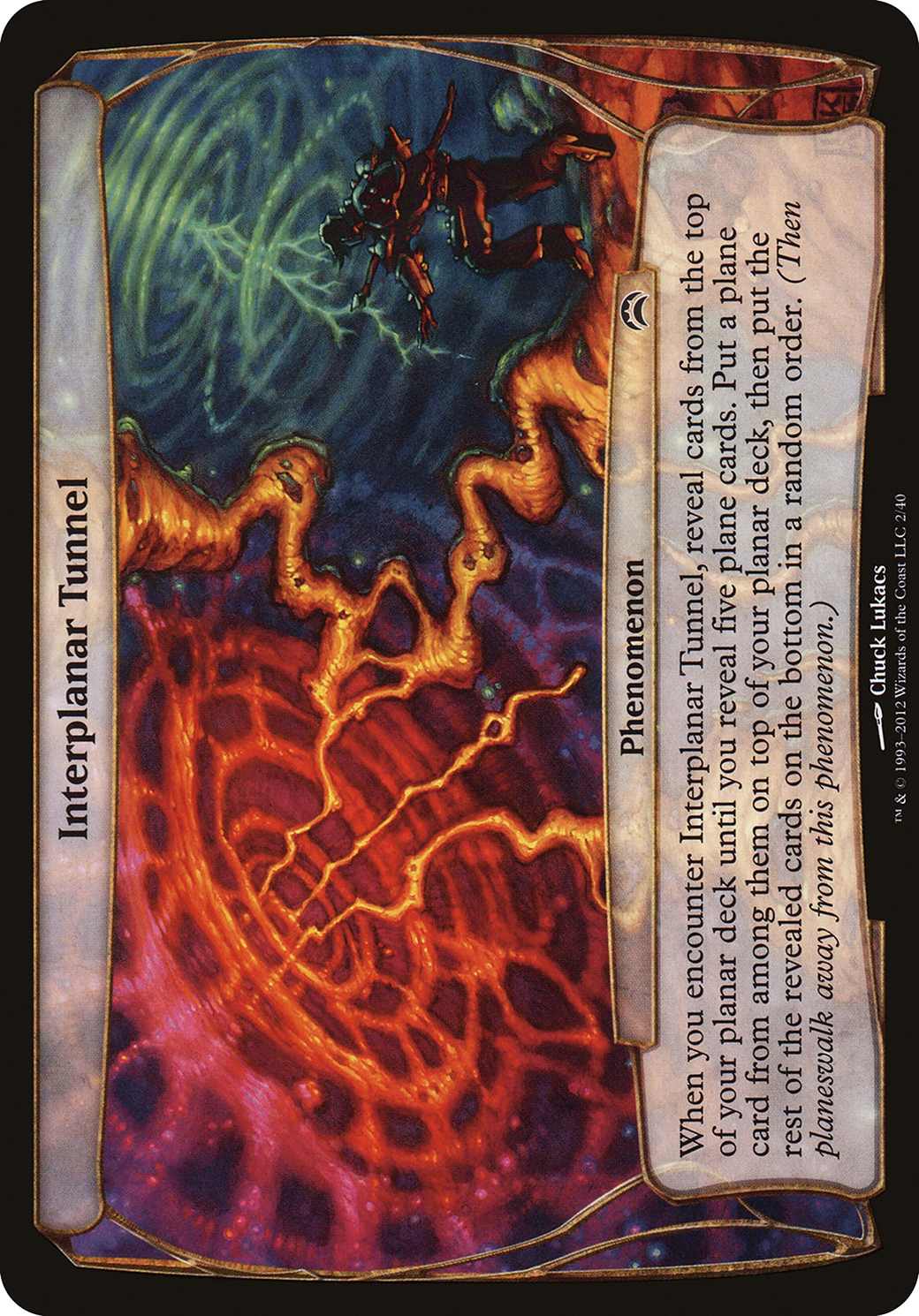 Image of Interplanar Tunnel (Planechase 2012) (OVER-002) - Planechase 2012 Planes